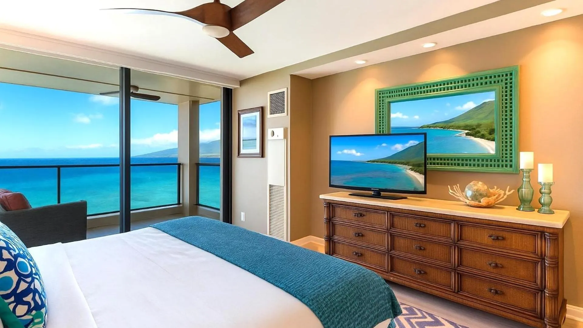 Kbm Resorts Free Car Mahana Oceanfront 2-Bedroom Penthouse With Gorgeous Sunsets Mah-1211 דירה