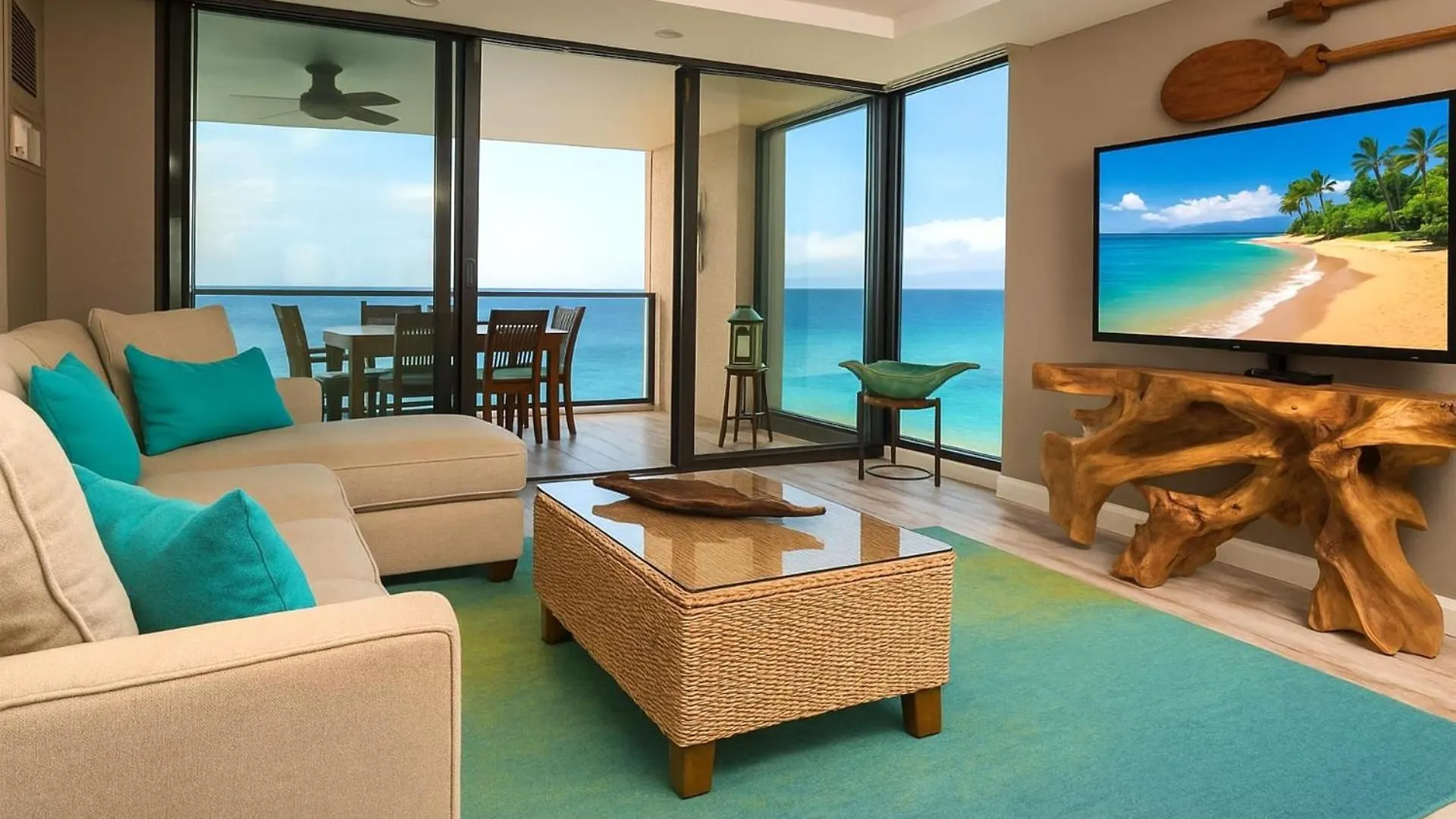 Kbm Resorts Free Car Mahana Oceanfront 2-Bedroom Penthouse With Gorgeous Sunsets Mah-1211