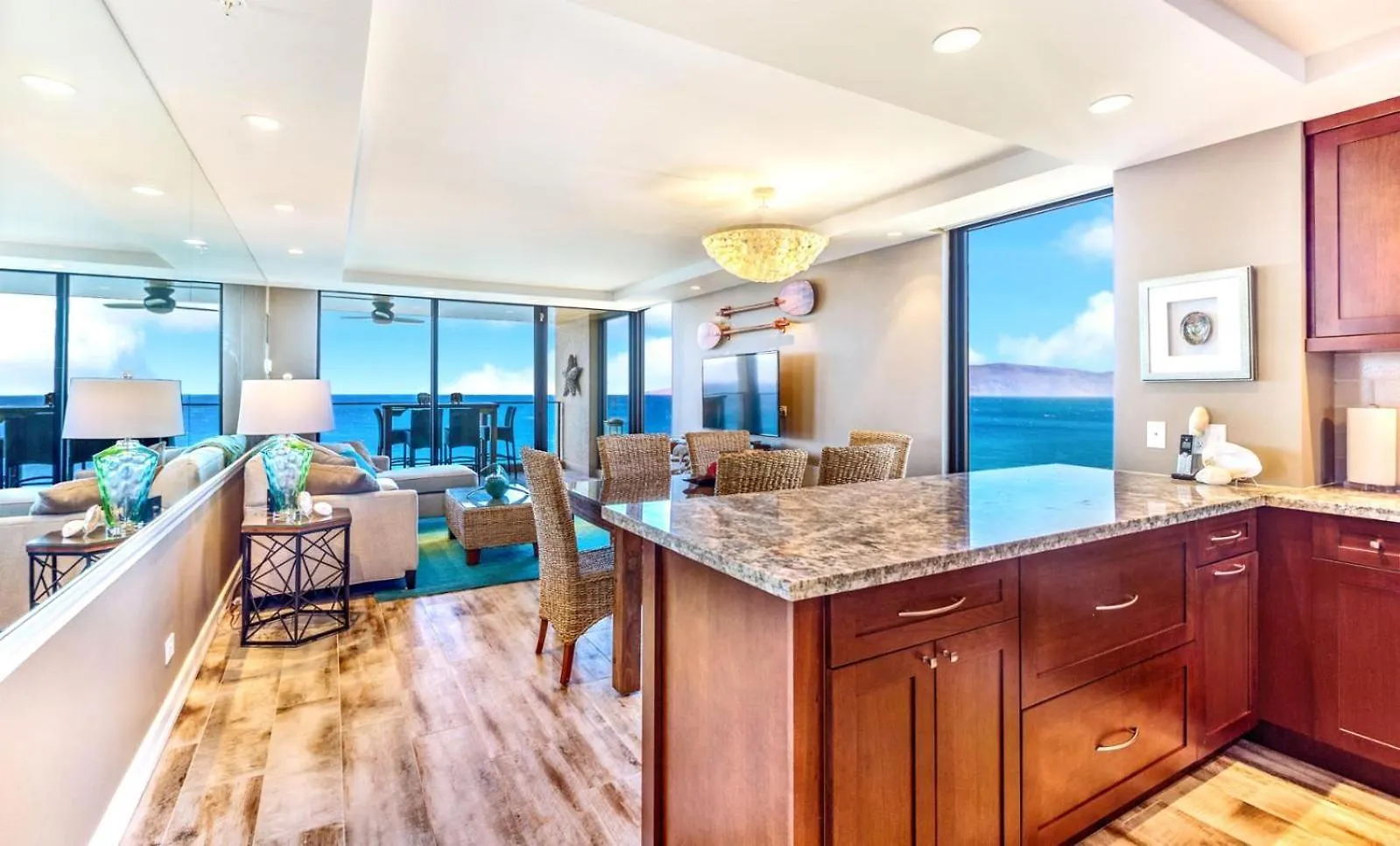 Kbm Resorts Free Car Mahana Mah-1211 Penthouse Ocean Front Watch Sunsets Kaanapali
