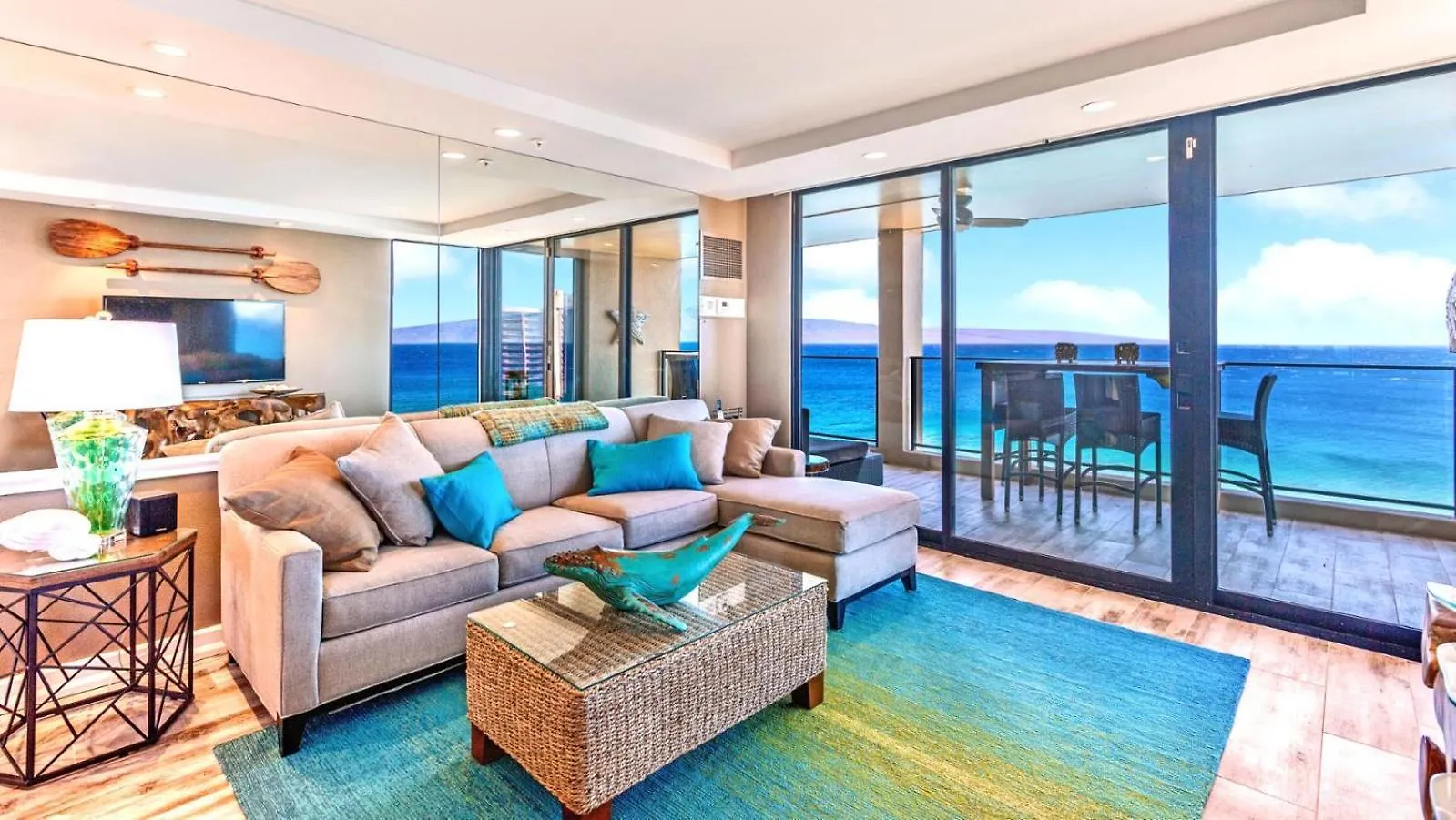 Kbm Resorts Free Car Mahana Mah-1211 Penthouse Ocean Front Watch Sunsets Kaanapali Apartment
