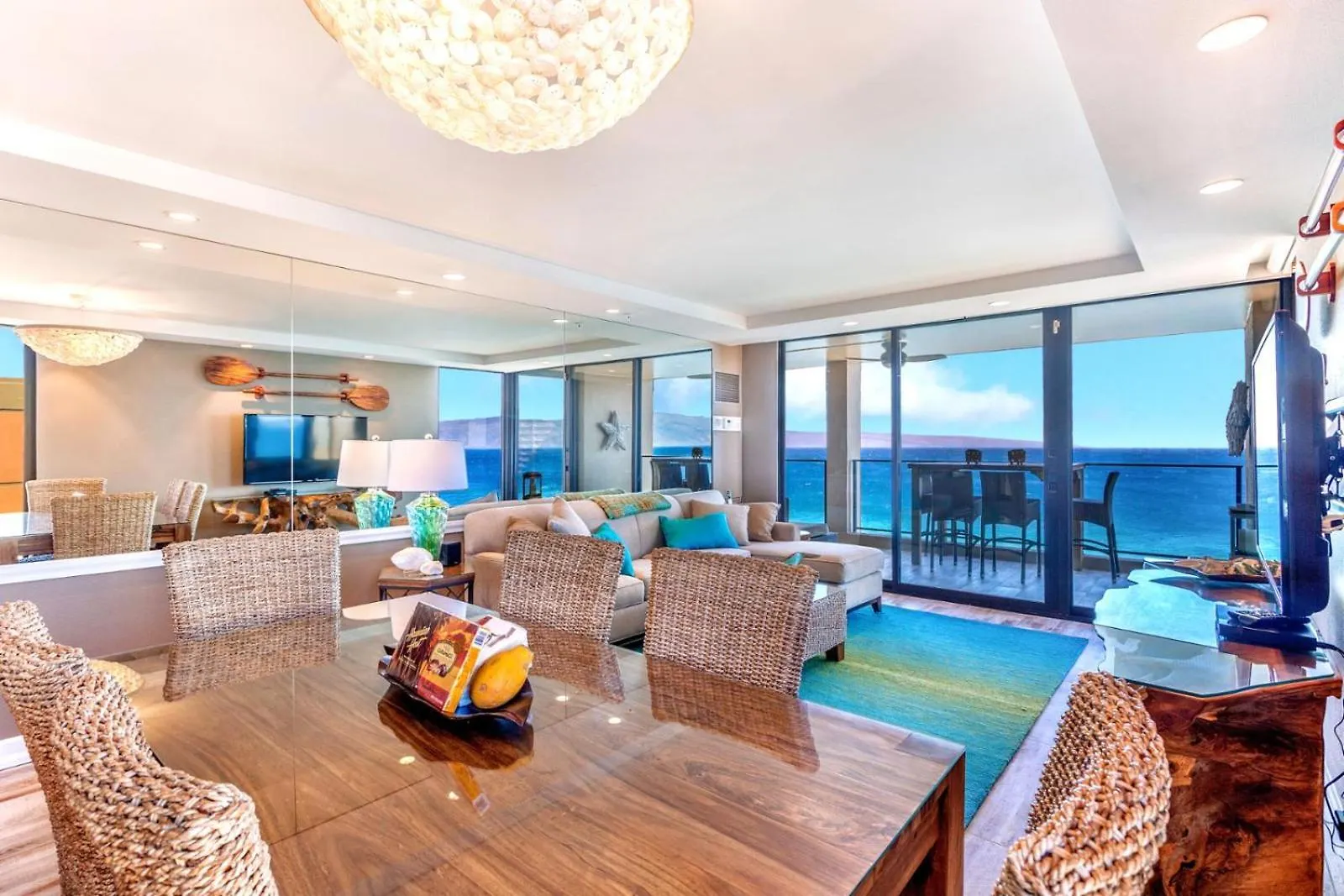 Apartment Kbm Resorts Free Car Mahana Mah-1211 Penthouse Ocean Front Watch Sunsets Kaanapali